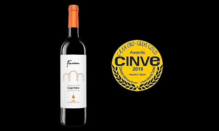 El Gran Colegiata Lágrima de Fariña, Gran Oro en los Premios CINVE.