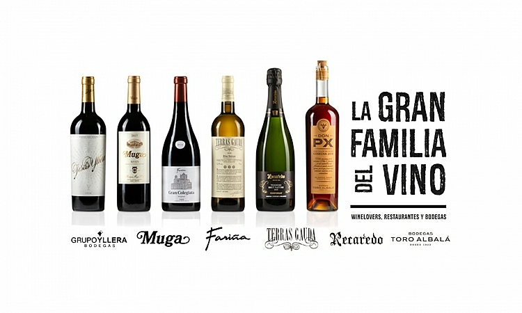 Fariña y otras cinco bodegas familiares lanzan la campaña La Gran Familia del Vino.