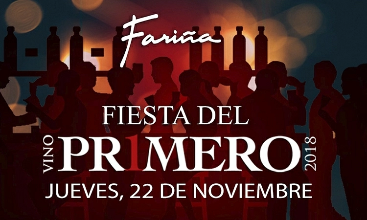 FARIÑA CELEBRA LA SALIDA DE SU VINO PRIMERO CON UNA FIESTA EL 22 DE NOVIEMBRE.